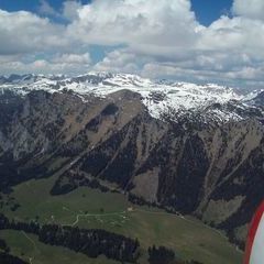 Flugwegposition um 13:16:19: Aufgenommen in der Nähe von Gemeinde Wagrain, 5602, Österreich in 2365 Meter